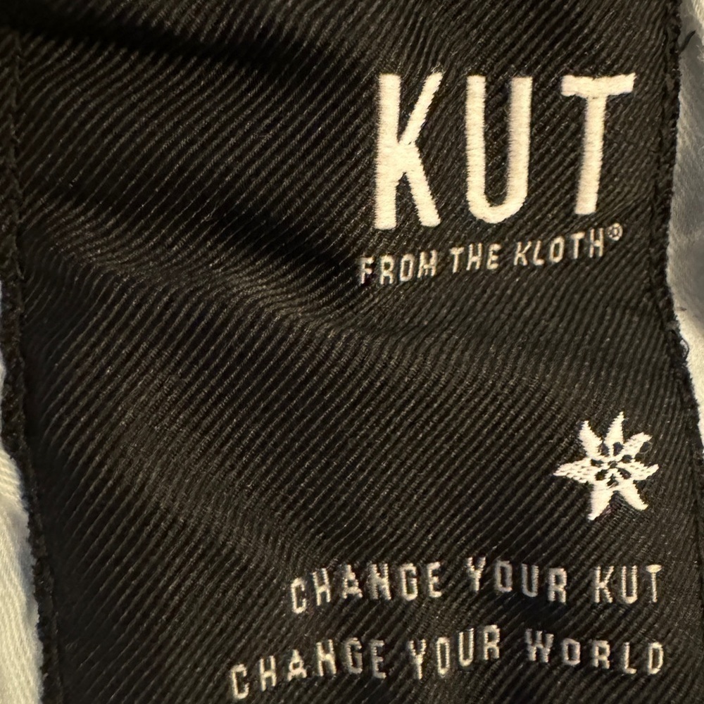 KUT FROM THE KLOTH Donna High Rise Button Fly Fab Ab Ankle Skinny Jeans 20W - Picture 6 of 7